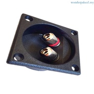 wonderpakea1 Silver Coppers Banana Socket Speaker Terminals Speaker Connection Box Speaker Access