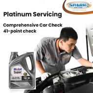 Mobil Engine Oil Platinum Car Servicing Package