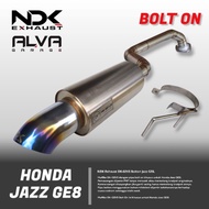 Muffler DK-02V3 Bolton Jazz GE8 NDK Exhaust brand Racing Car Jazz GE8 Jazz GE8 NDK Exhaust Carknalpo