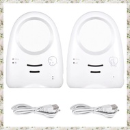 (CPOV) Portable 2.4GHz Wireless Digital Audio Baby Monitor One-Way Talk Crystal Clear Baby Cry Detec