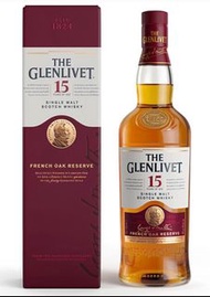 The Glenlivet 15 Year Old single malt scotch whisky