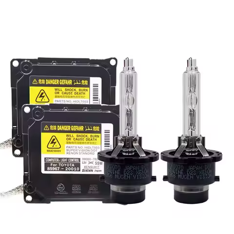 1 Set SUKIOTO JAPAN GENUINE 55W D2S D2R D4S D4R HID Xenon Ballast Kit 55W Car Light Xenon Bulb For L