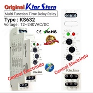 Timer Delay Relay Multi Function KS632 AC/DC 12~240V KlarStern. [SolusiACC]