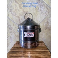 Stainless steel rice cooker 1kg Sablukan 1kg Stainless Rice cooker