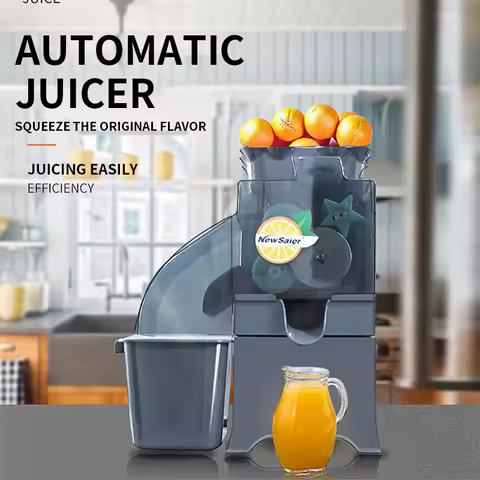 Commercial Lemon Kumquat Juicer Fully Automatic Juicer 100W Multifunctional Fruit Juice 1000C-1 Auto