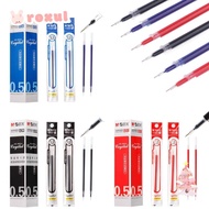 ROXUL 20pcs M&G Gel Pen Refill, AGR640K0 Black Blue Red Neutral Core,  Smooth Stationery Full Needle