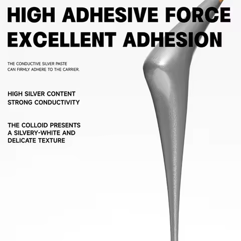 LUOWEI LW-327 Conductive Silver Paste Excellent Adhesion High Conductivity Specialized for Screen Re