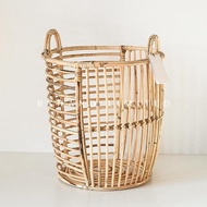 Byhand LIMITED Rattan BASKET/Large BASKET - Natural Home Decor/KORU BASKET