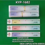 20CM RULER 20CM RULER/ KYP-1682 (12 PCS)