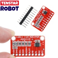 TENSTAR  ADS1115 Module Red Board 16 Bit I2C ADC 4 Channel with Pro Gain Amplifier