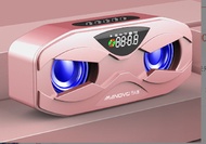 Loa Bluetooth Để Bàn Manovo M4 M5 Siêu Ngầu Bass Khỏe Led Rực Rỡ Tích Hợp Loa Kép Loa Không Dây Mạnh