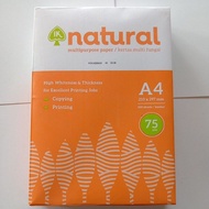 A4 75 GSM HVS PAPER natural