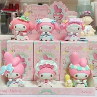 Dongsheng Department Store MINISO Sanrio Blind Box Secret Mori Tea Party Melody Handmade Toy Desktop Decoration Female G
