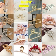 Korea hair clip sempit rambut Shark Clip Metal Clip Hair Accessories pearl hair clip Metal Hair Claw