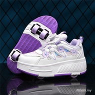 Girls Runaway Shoes Four-Wheel Deformation Children's Toys Eight-Wheel Shoes Little Girls Student Sp