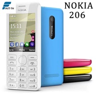 Nokia 206 มือถือปุ่มกด ใส่ได้ซิมการ์ด 4G โทรได้ชัดเจนและเสียงดังเหมาะสำหรับคนวัยกลางคนและผู้สูงอายุและนักศึกษา (เครื่องไทย )