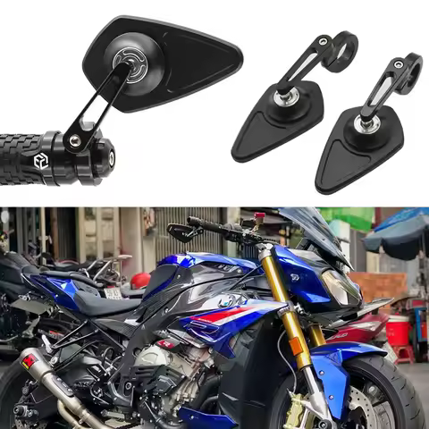 For BMW Scrambler/Pure/URBAN R9T Motorcycle Rearview Bar End Mirrors For R18 R NINET S1000R S1000RR 
