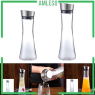 [Amleso] Hot Cold Water Pitcher Jug Cold Water Jug for Juice Cold or Hot Kitchen