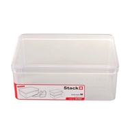 STACKO 887RS CLEAR SHOE BOX 19.2x28x10.7 Cm. 887RS 19.2X28X10.7CM