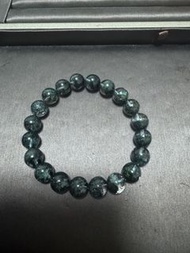綠幽靈聚寶盆10mm手串