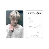 BTS V Layover Weverse Album PhotoCard Taeyung Solo WVS Photo Card 1 Card Per Set