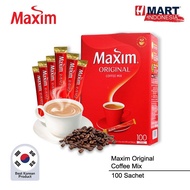 Terlaris Maxim Original Coffee Mix / Kopi Moka Korea 100 Sachet Ready