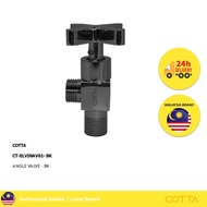 COTTA ELVIN SERIES ANGLE VALVE BLACK (READY STOCK)