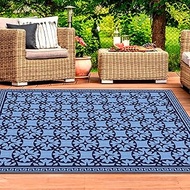 OPL5 Outdoor Rug for Patio Clearance, RV Camping Mat Outdoor Rug 9x6, Large Floor Mat Outdoor Rug fo