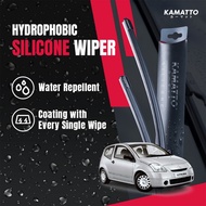 Kamatto Wiper Citroen C2 2003-2009 Hydrophobic Silicone Water Repelling Coating