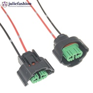 JULIEFASHION 2Pcs Car H8 H11 Bulb Socket Wire Plug Harness Wiring Holder Car Headlight Fog Lamps Lam