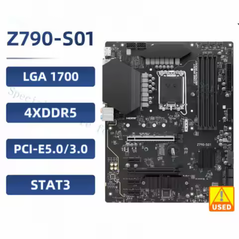 A++FOR MSI Z790-S01 Motherboard LGA 1700 DDR5 256GB support 13/14th CPU M.2 ATX