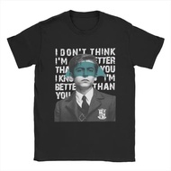 Umbrella Academy I Don't Think I'm Better Than You Men's T-Shirt Cotton 1 Short Sleeve Size 4XL 5XL 