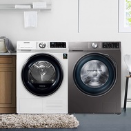 Samsung Washing Drying Set 9kg Dryer DV90N63636W/SC+10kg Washing Machine WW1WN64FTBX/SC