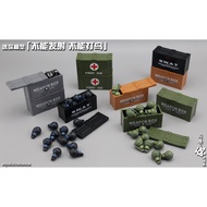 Weapon Model Ammunition Box Grenade M18 Soldier 1/: 6 Accessories ob Doll HT Scene 3A Mini SWAT Ray