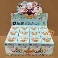 Qun Building Blocks 72045 Mystery Box Base Camp Wonderful Family Assembling Little Dragon Minifigure