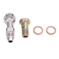 [Auto parts] 4AN To 1/8in NPT Banjo Bolt Stainless Steel Strong Load Bearing Secure Connection Banjo