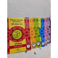 1 Paket Al'Qur'An Belajar Buku Metode Ummi Jilid 1Sampai6 Ori Terbaru