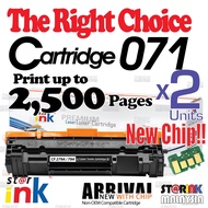 2x Compatible to CANon Cartridge 071 071H CRG071 CRG 071 LBP-121dn LBP-122dw MF-271dn MF-272dw MF274