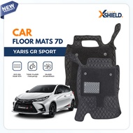 XSHIELD - 7D New Old Yaris Car Mat Anti-Slip - Waterproof - Long Lasting | FLOOR MATS 7D