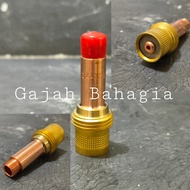 Gas lens Collet Body TIG Argon 2.4mm Tang las WP-17 WP-18 WP-26