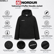 North Vatnsmyri Puffer Hoodie Jacket 66 Original Size XL