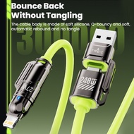 240W 4 in 1 Multi-function Fast Charging Cable Type C PD Cable Fast Charging Cable