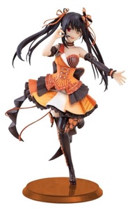 Plum Date A Bullet: Kurumi Tokisaki (Another Edition Idol Ver.) 1/7 Scale PVC Figure, Multicolor