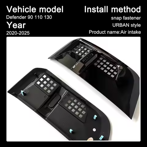 Urban style Air intake for Land Rover Defender 90 110 2020-2025 L663 Side Vents Automotive Exterior 