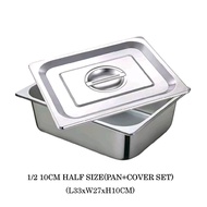Stainless steel tray/buffet tray/Stainless Steel Food Pan/tray makanan/tray makanan buffet/stainless