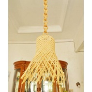 Kap Lampu Gantung hias-Cafe design-design cafe-kap lampu bambu-decor