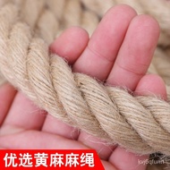 ‍🚢Jute rope DIYHandmade Braided Rope Manila Rope Tug of War Rope Big Thick Rope Wholesale Factory Supply