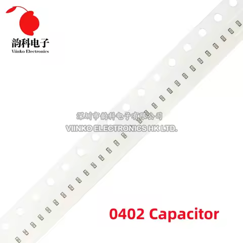 100pcs 0402 SMD Chip Multilayer Ceramic Capacitor 0.5pF - 10uF 10pF 47pF 100pF 470pF 1nF 10nF 15nF 1