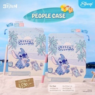 [People Stitch]  Disney Stitch Collection เคสสำหรับไอแพดPeopleเคสเก็บปลอกปากกาได้ ฟรีปลอกปากกา Case 