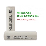 Molicel P28B 18650 2700mah 25A 40A 3.7V Li-ion Rechargeable Battery